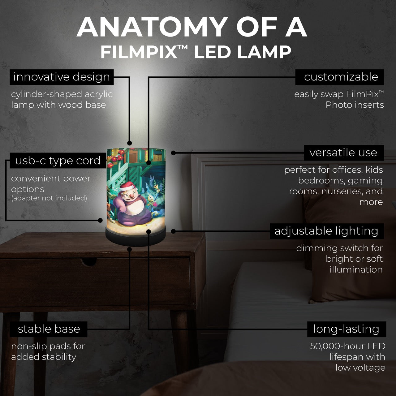 Disney (Lilo & Stitch – Aloha Christmas) FilmPix™ Photo Insert P1808H162