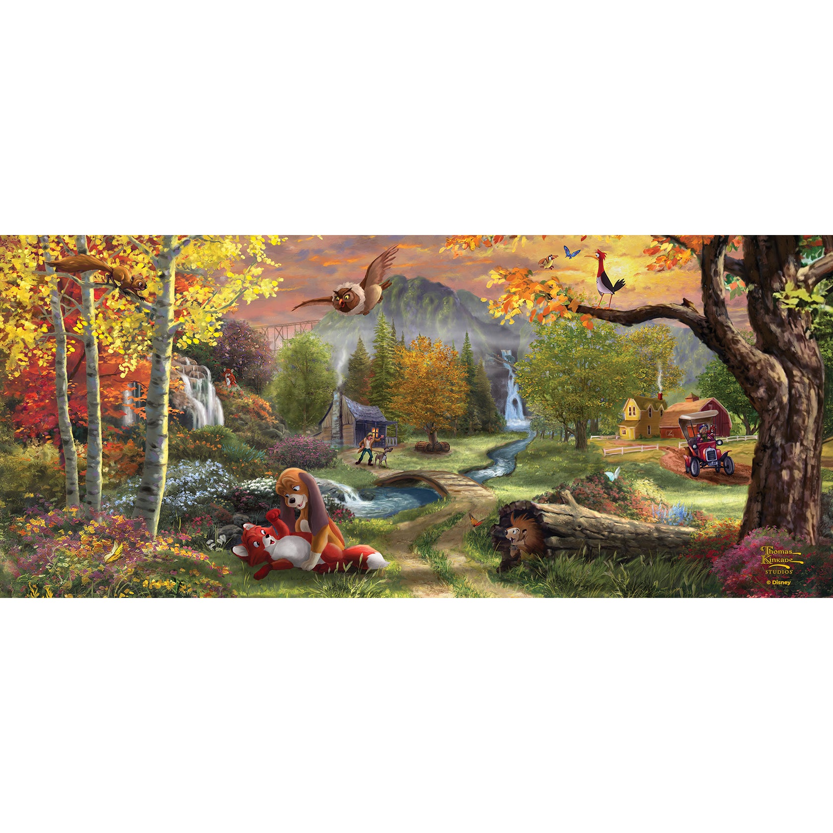 Disney (Fox and the Hound – Forever Friends) FilmPix™ Photo Insert P1808H163