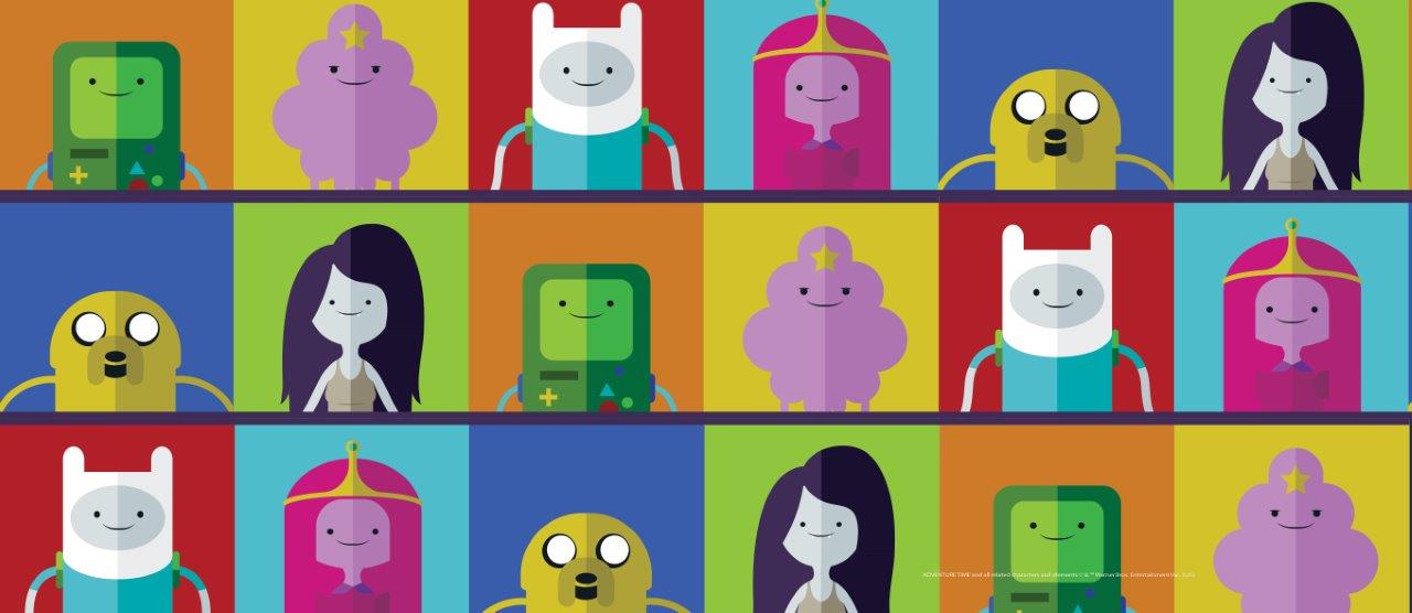 Adventure Time (Character Grid) FilmPix™ Photo Insert P1808H166