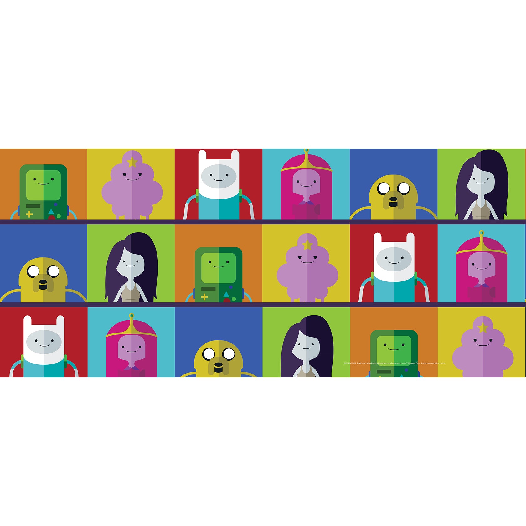Adventure Time (Character Grid) FilmPix™ Photo Insert P1808H166