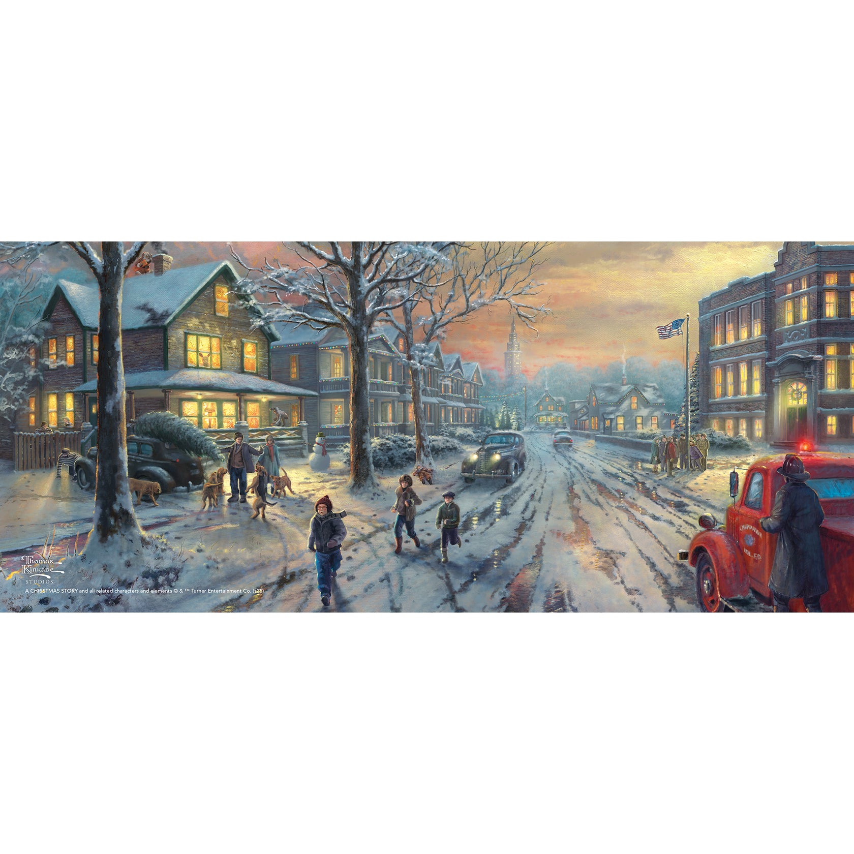A Christmas Story Thomas Kinkade Studios (A Season to Remember) FilmPix™ Photo Insert P1808H175