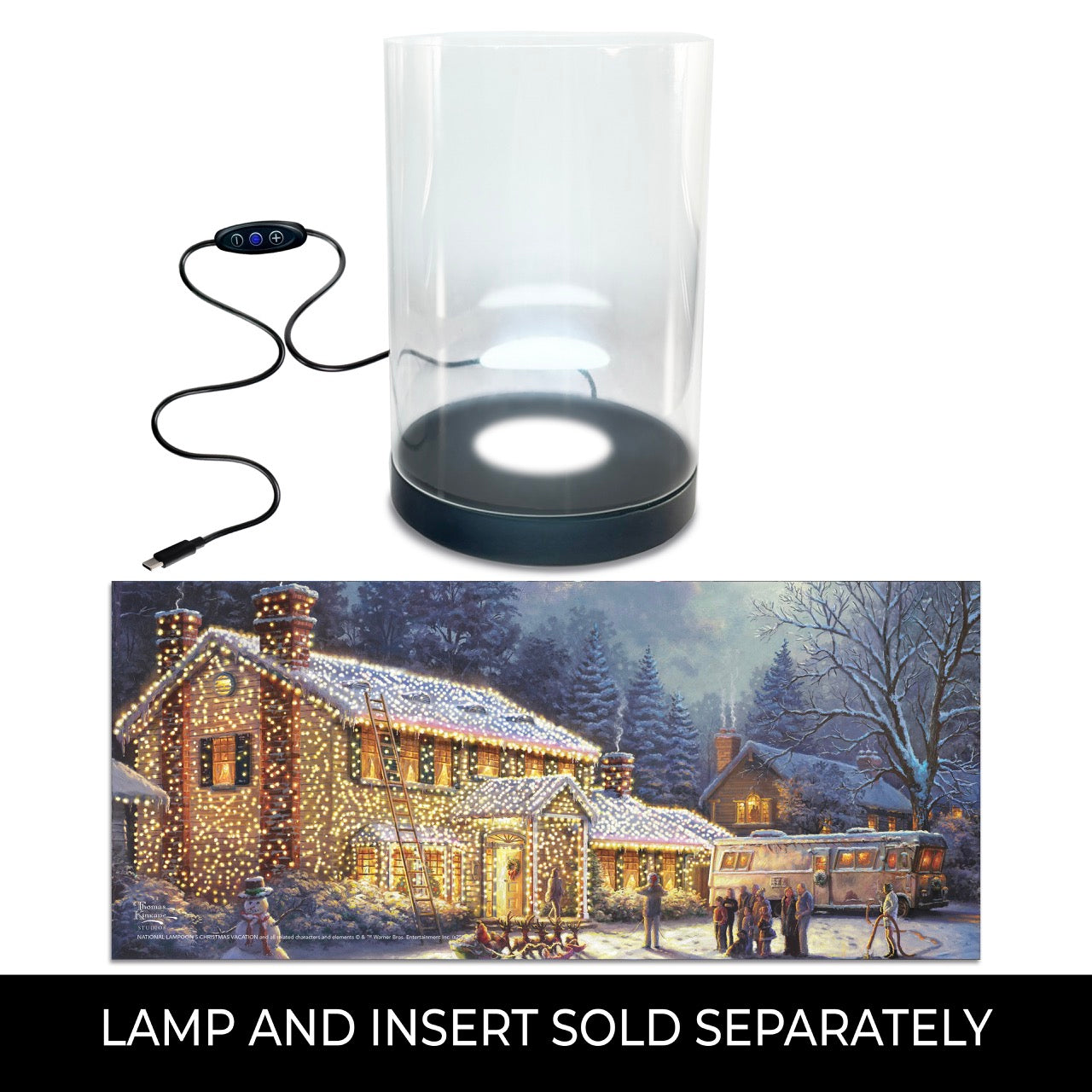 National Lampoon’s Christmas Vacation Thomas Kinkade Studios (The Griswold Family Home) FilmPix™ Photo Insert P1808H176