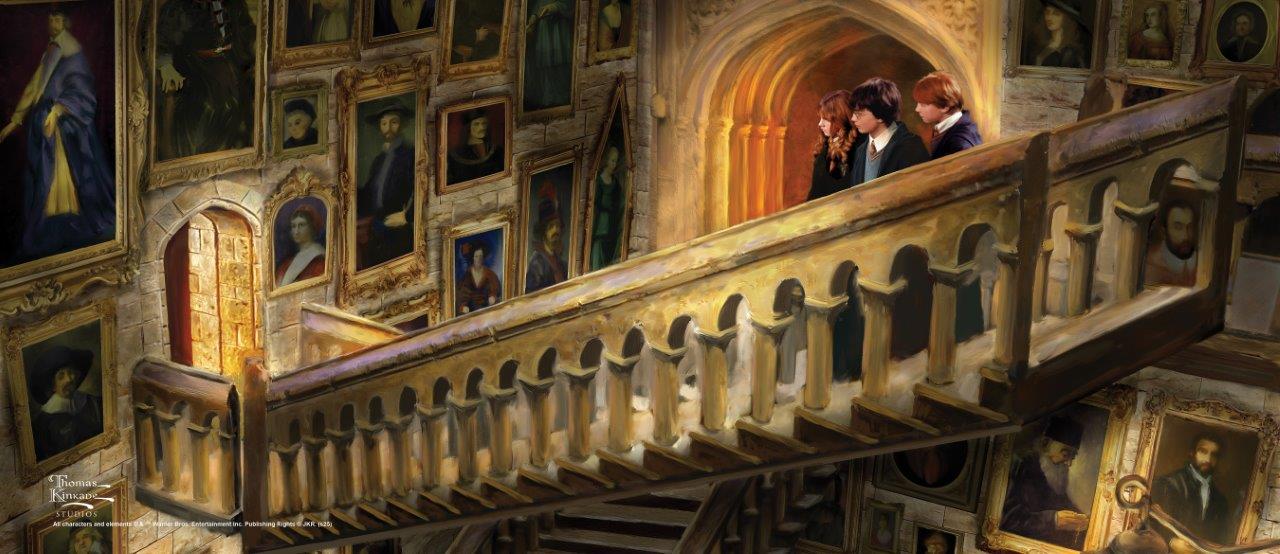 Harry Potter Thomas Kinkade Studios (Grand Staircase) FilmPix™ Photo Insert P1808H182