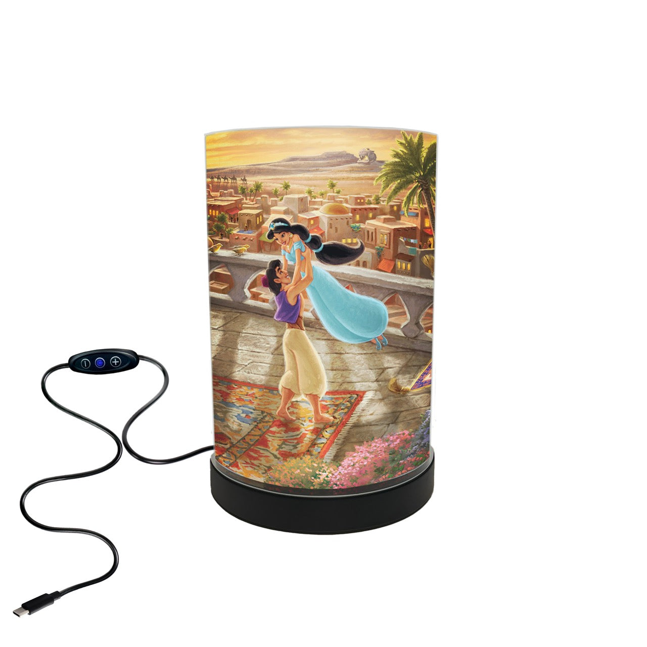 Disney (Aladdin & Jasmine Dancing in the Desert Sunset) FilmPix™ Photo Insert P1808H190