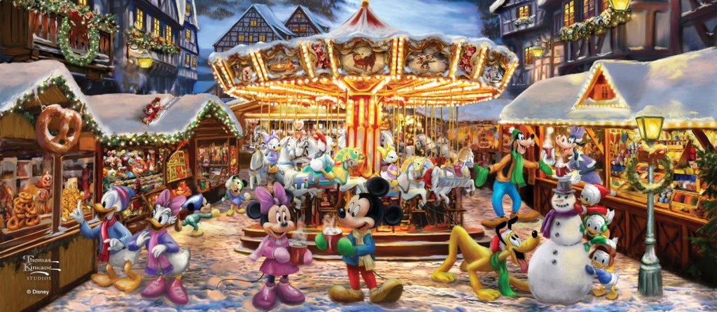 Disney (Mickey and Minnie Christmas Market) FilmPix™ Photo Insert P1808H195