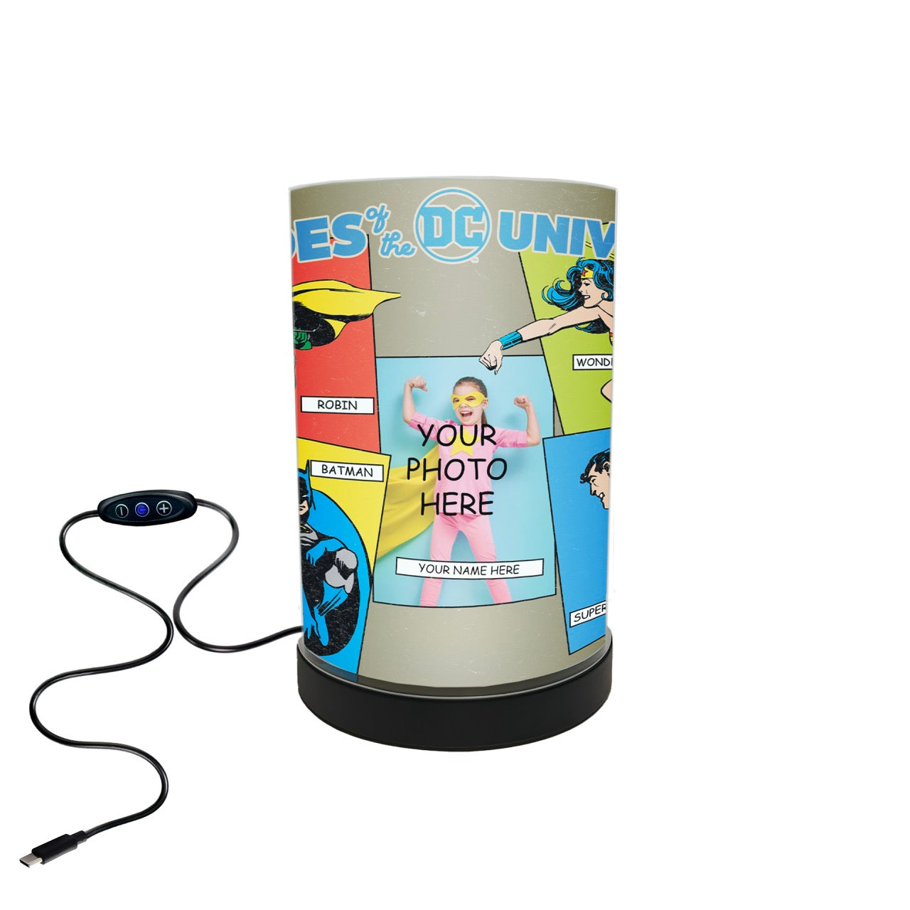 Justice League (90th Heroes - Personalized) FilmPix™ Photo Insert P1808HU052