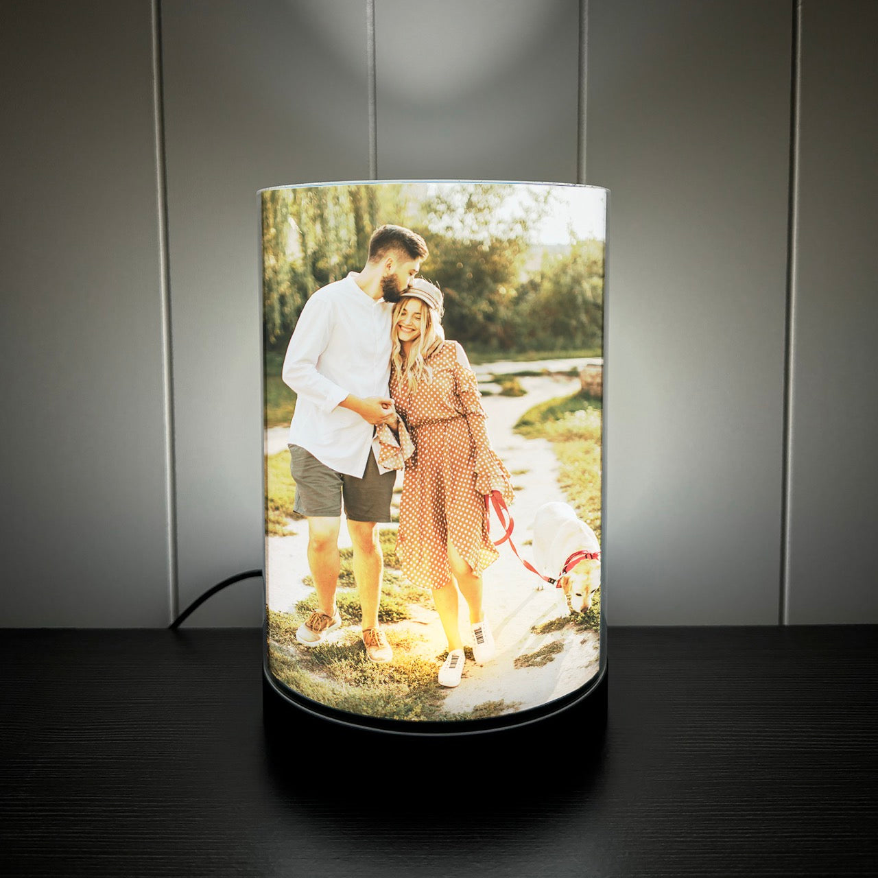 Trend Setter Original (3 Photo Collage) Personalized FilmPix™ Photo Insert and Light Display Bundle P1808HU132LAMP