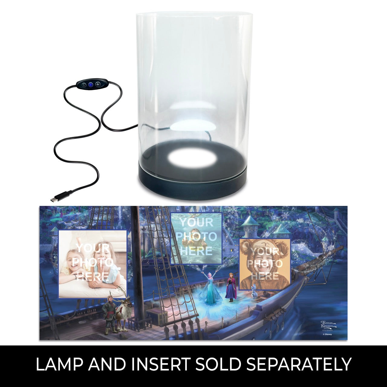 Disney (Frozen – Love and Magic) FilmPix™ Photo Insert Personalized Photo Upload P1808HU172