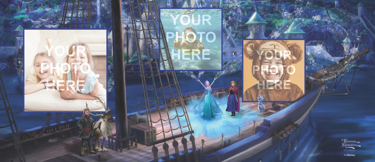 Disney (Frozen – Love and Magic) FilmPix™ Photo Insert Personalized Photo Upload P1808HU172