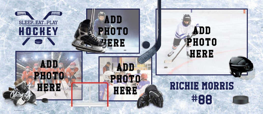 Trend Setters Original (Hockey) Personalized FilmPix™ Photo Insert P1808HU196