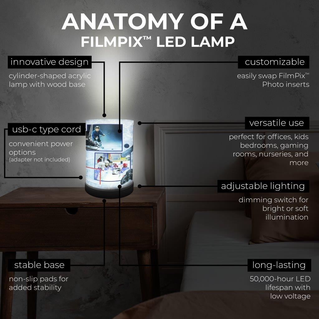 Trend Setters Original (Hockey) Personalized FilmPix™ Photo Insert P1808HU196