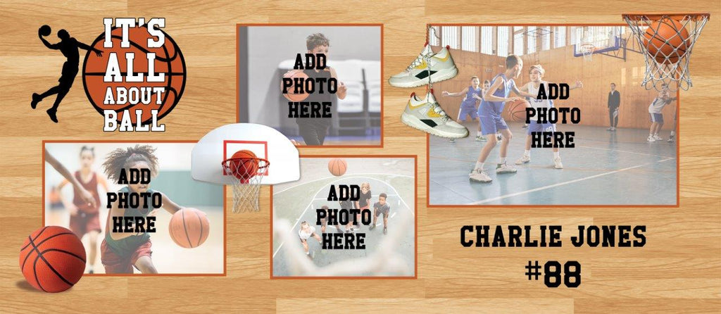 Trend Setters Original (Basketball) Personalized FilmPix™ Photo Insert P1808HU197
