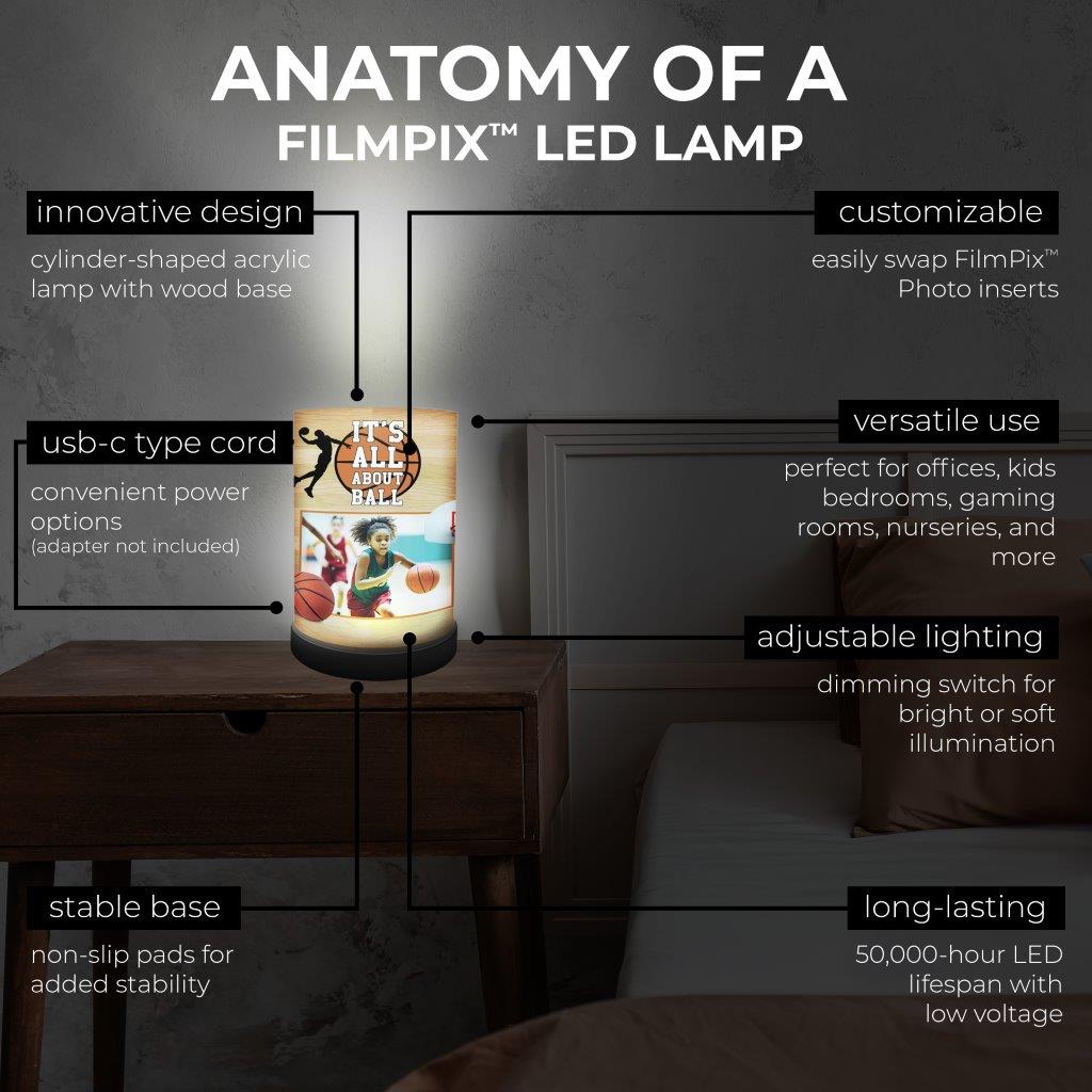 Trend Setters Original (Basketball) Personalized FilmPix™ Photo Insert P1808HU197