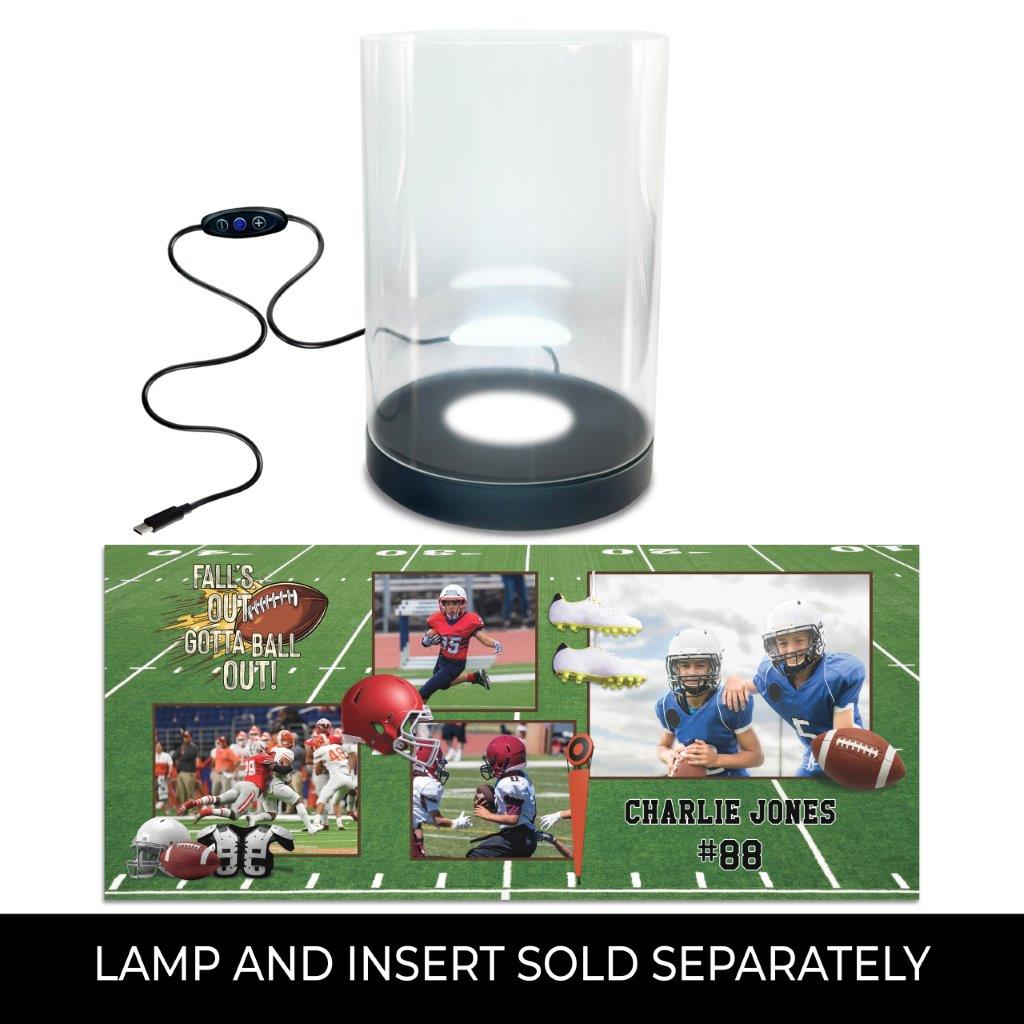 Trend Setters Original (Football) Personalized FilmPix™ Photo Insert P1808HU198