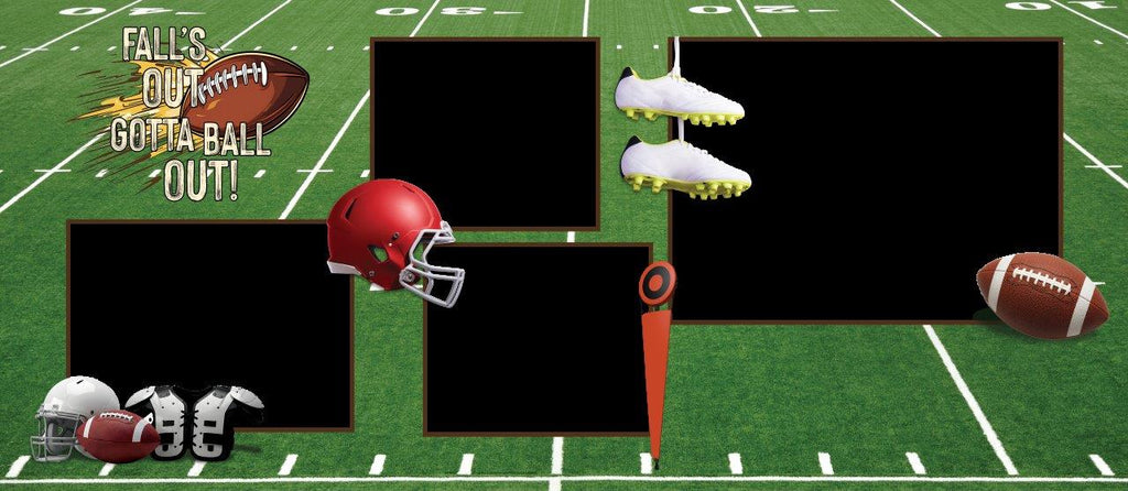 Trend Setters Original (Football) Personalized FilmPix™ Photo Insert P1808HU198