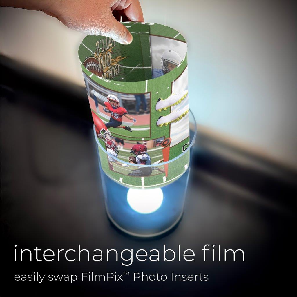 Trend Setters Original (Football) Personalized FilmPix™ Photo Insert P1808HU198