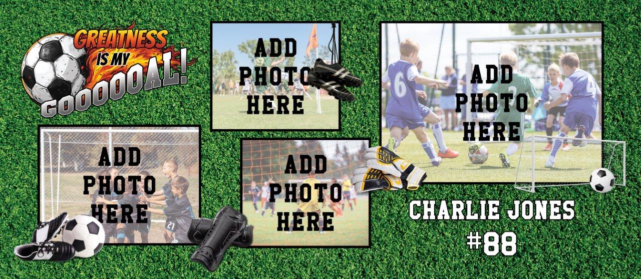 Trend Setters Original (Soccer) Personalized FilmPix™ Photo Insert P1808HU200