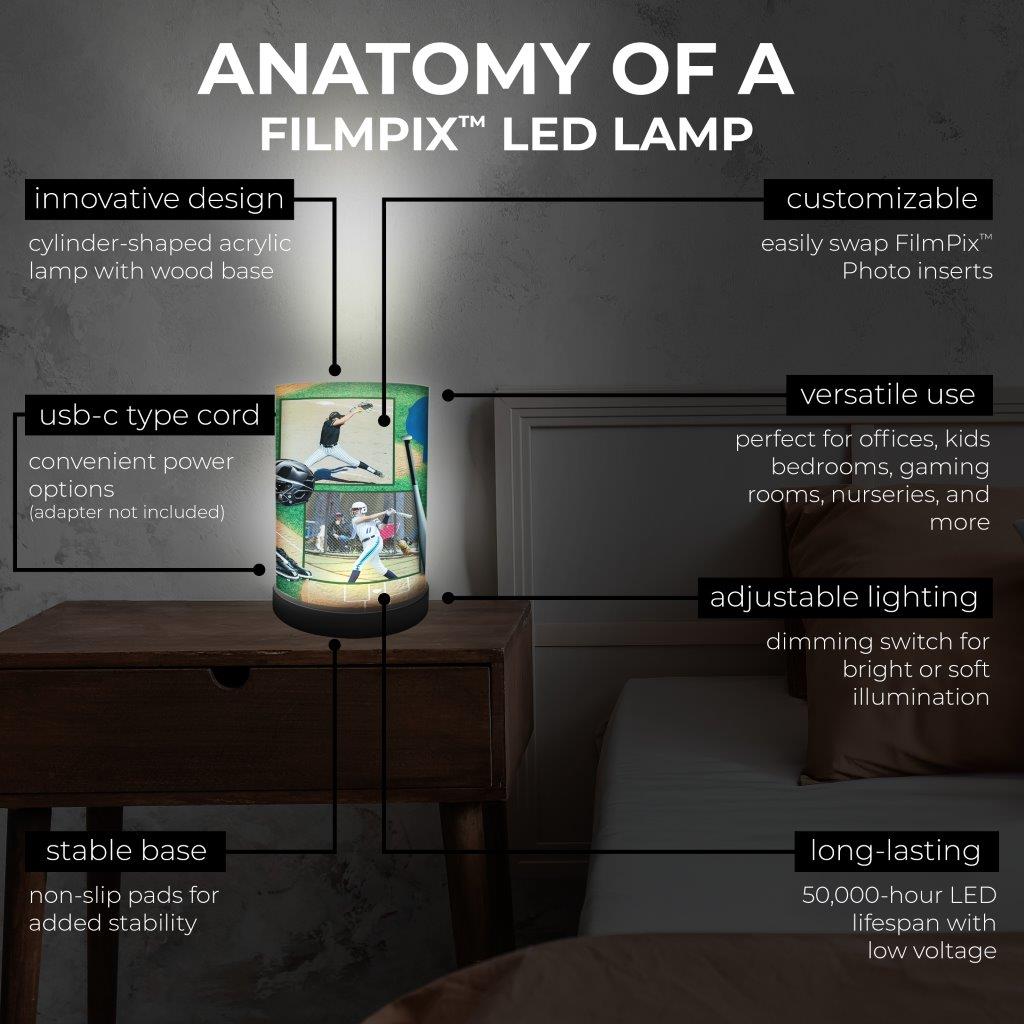Trend Setters Original (Softball) Personalized FilmPix™ Photo Insert P1808HU201