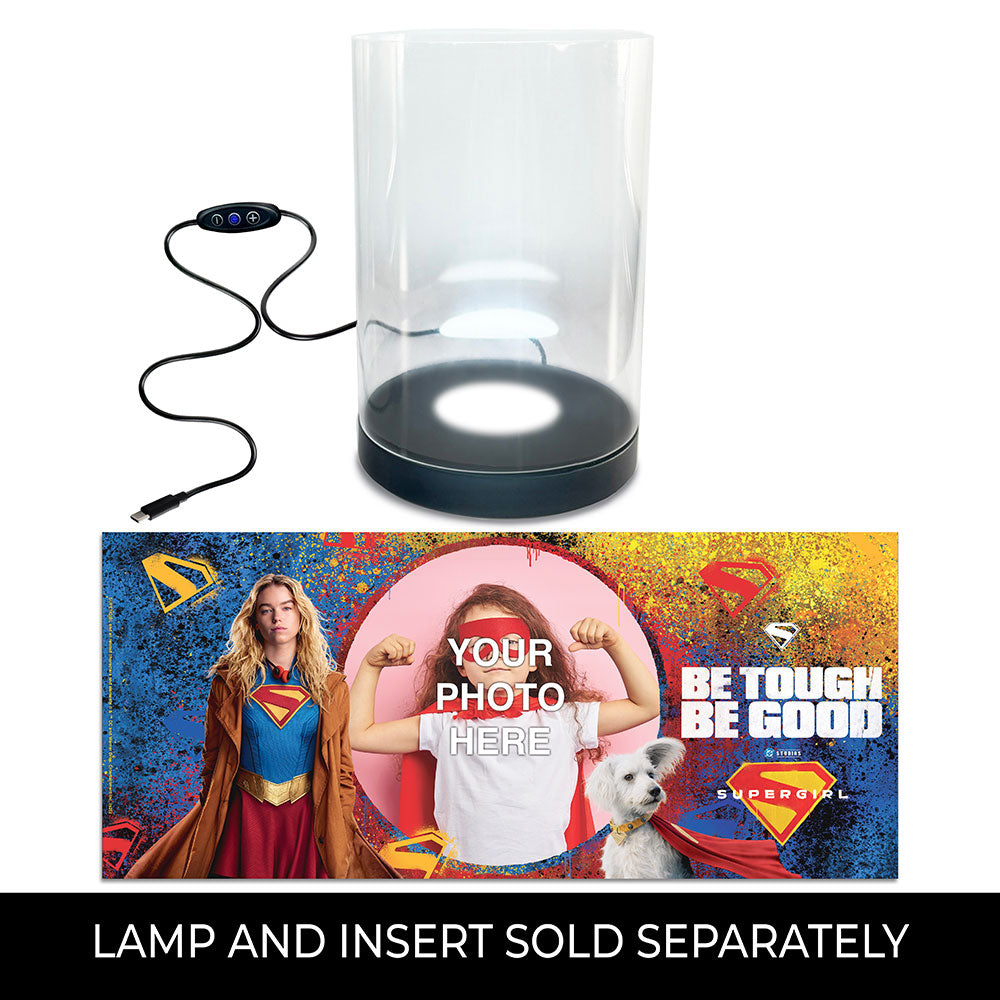 Supergirl (Spray Paint) Personalized Photo Upload FilmPix™ Photo Insert P1808HU203