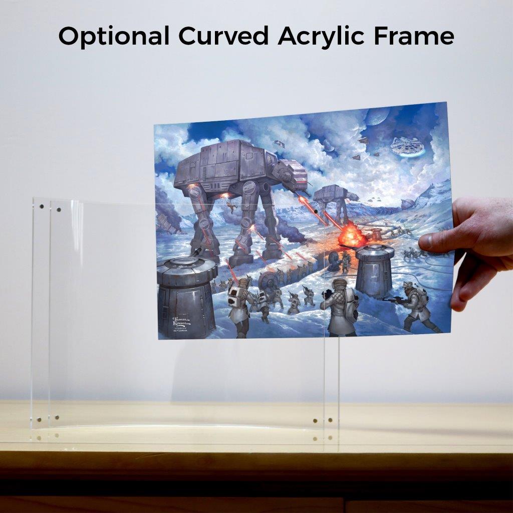 Star Wars (The Battle of Hoth) Lightpix™ Everlasting Photo Print P1410H014