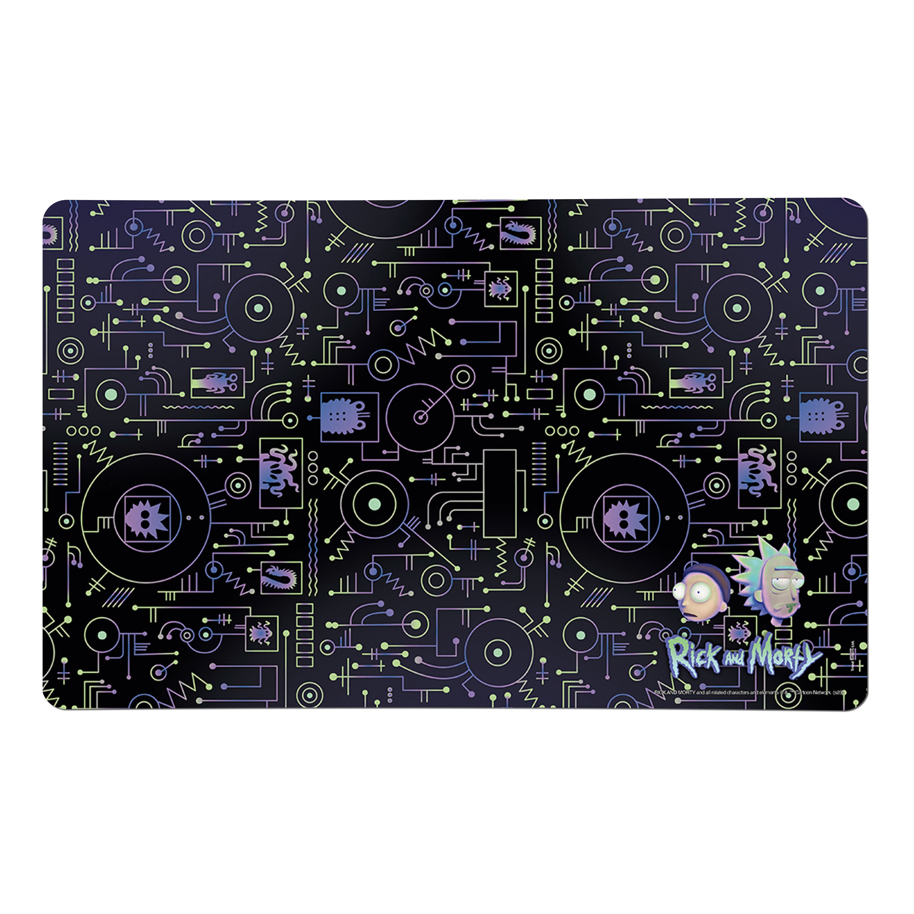 Rick and Morty (Circuit) Desk Mat PLM1610021
