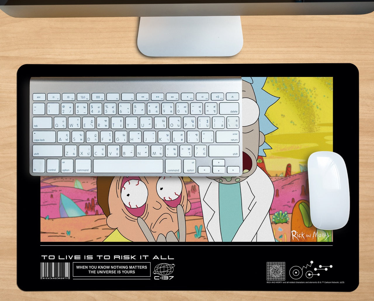 Rick and Morty (C137) Desk Mat PLM1610024