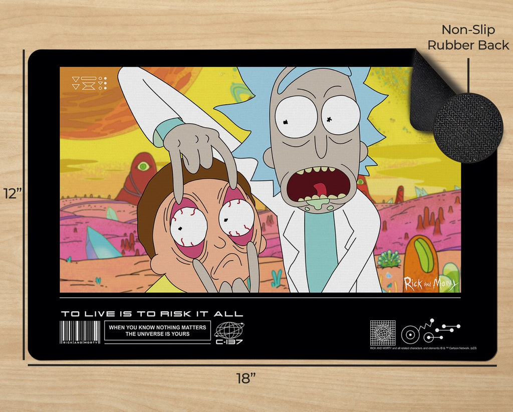 Rick and Morty (C137) Desk Mat PLM1610024