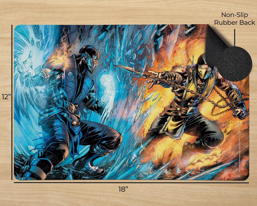 MK X (SUBZERO VS SCORPION) Desk Mat PLM1610029