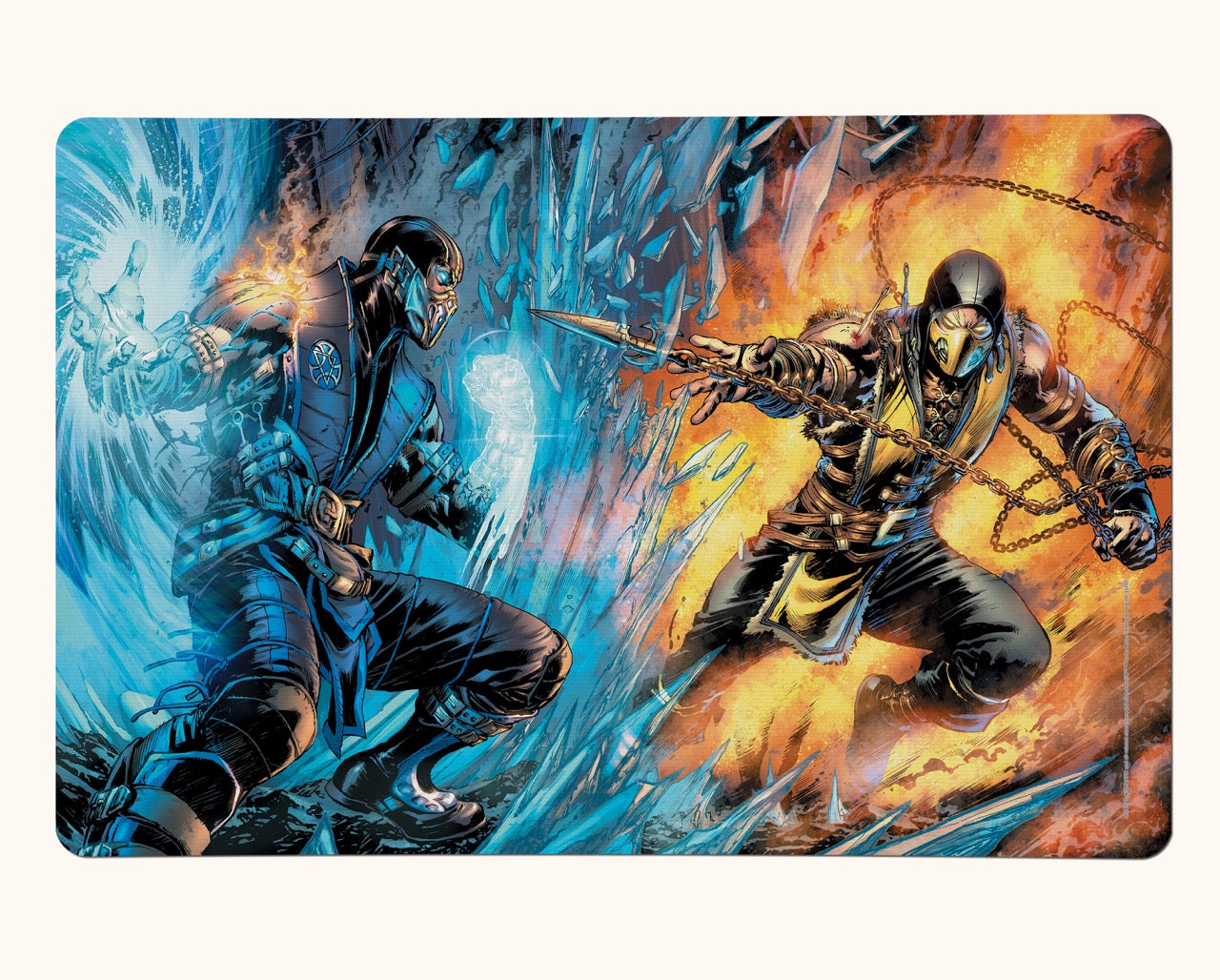 MK X (SUBZERO VS SCORPION) Desk Mat PLM1610029