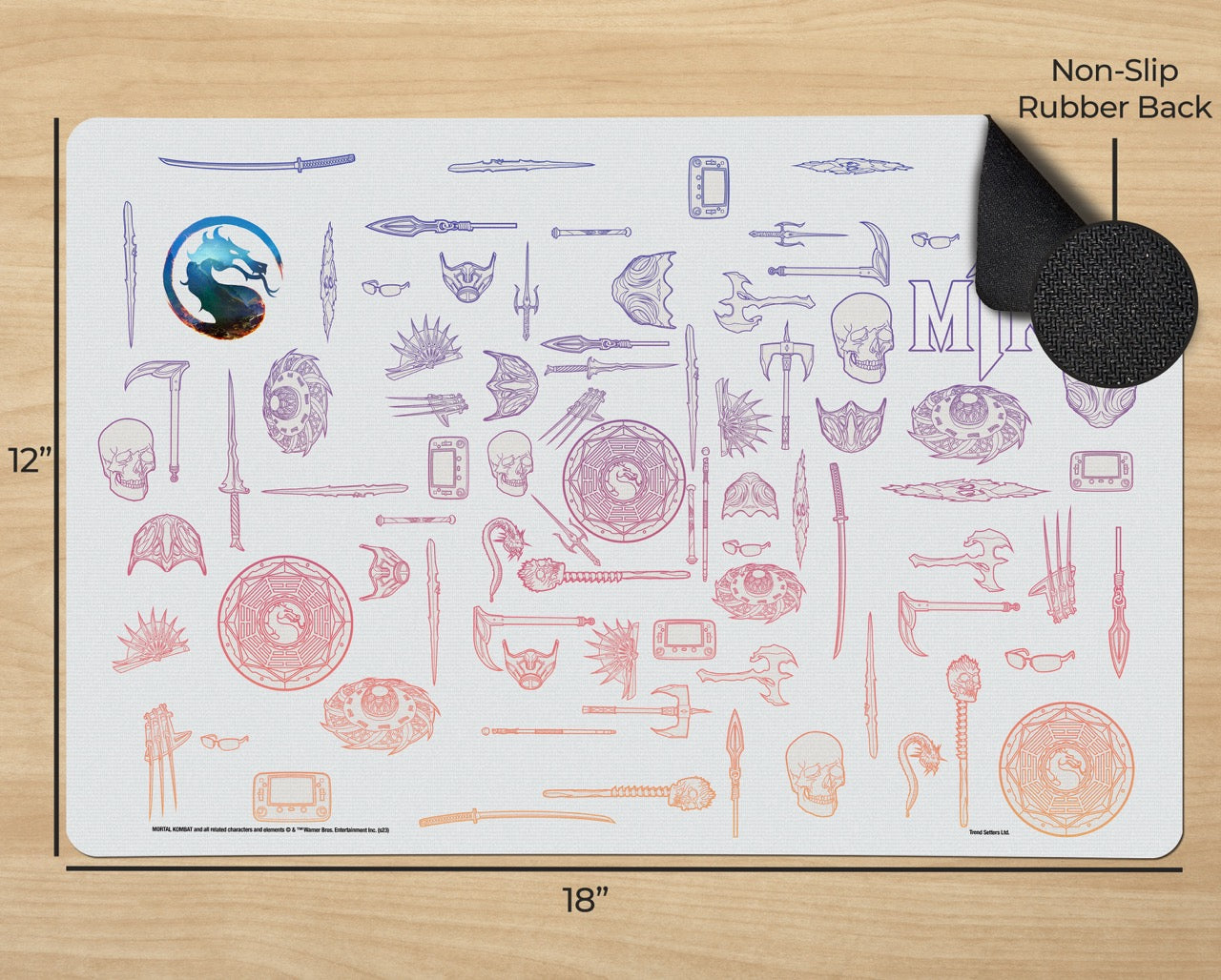 Mortal Kombat (Tools of the Trade) Desk Mat PLM1610030