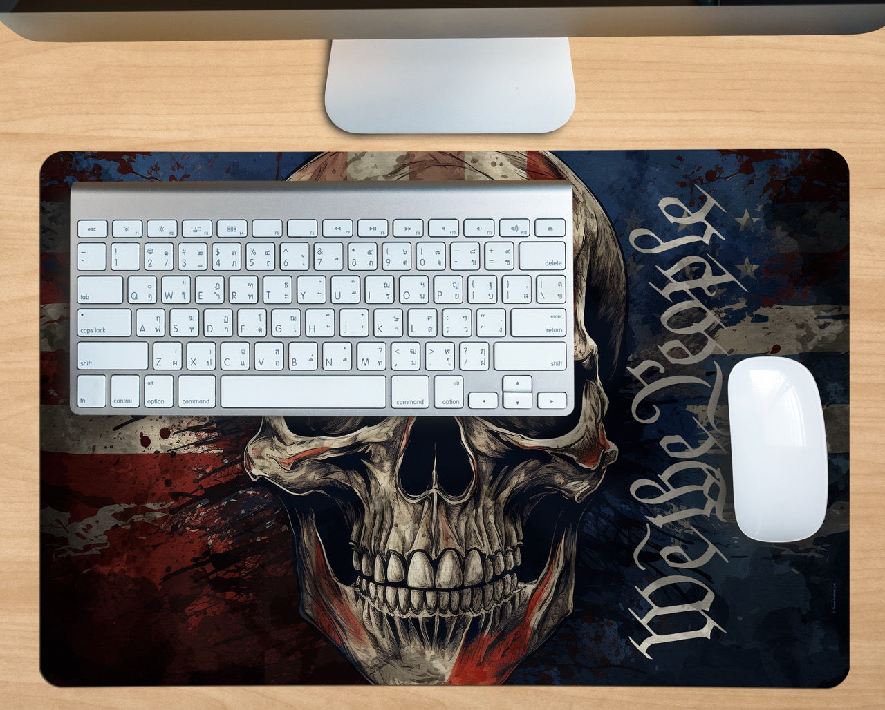 Patriotic Collection (American Skull) Cleaning Mat PLM1610033