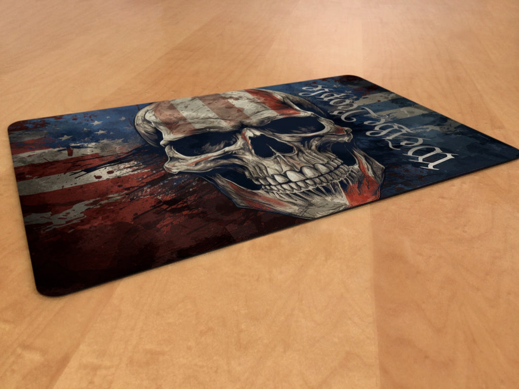 Patriotic Collection (American Skull) Cleaning Mat PLM1610033