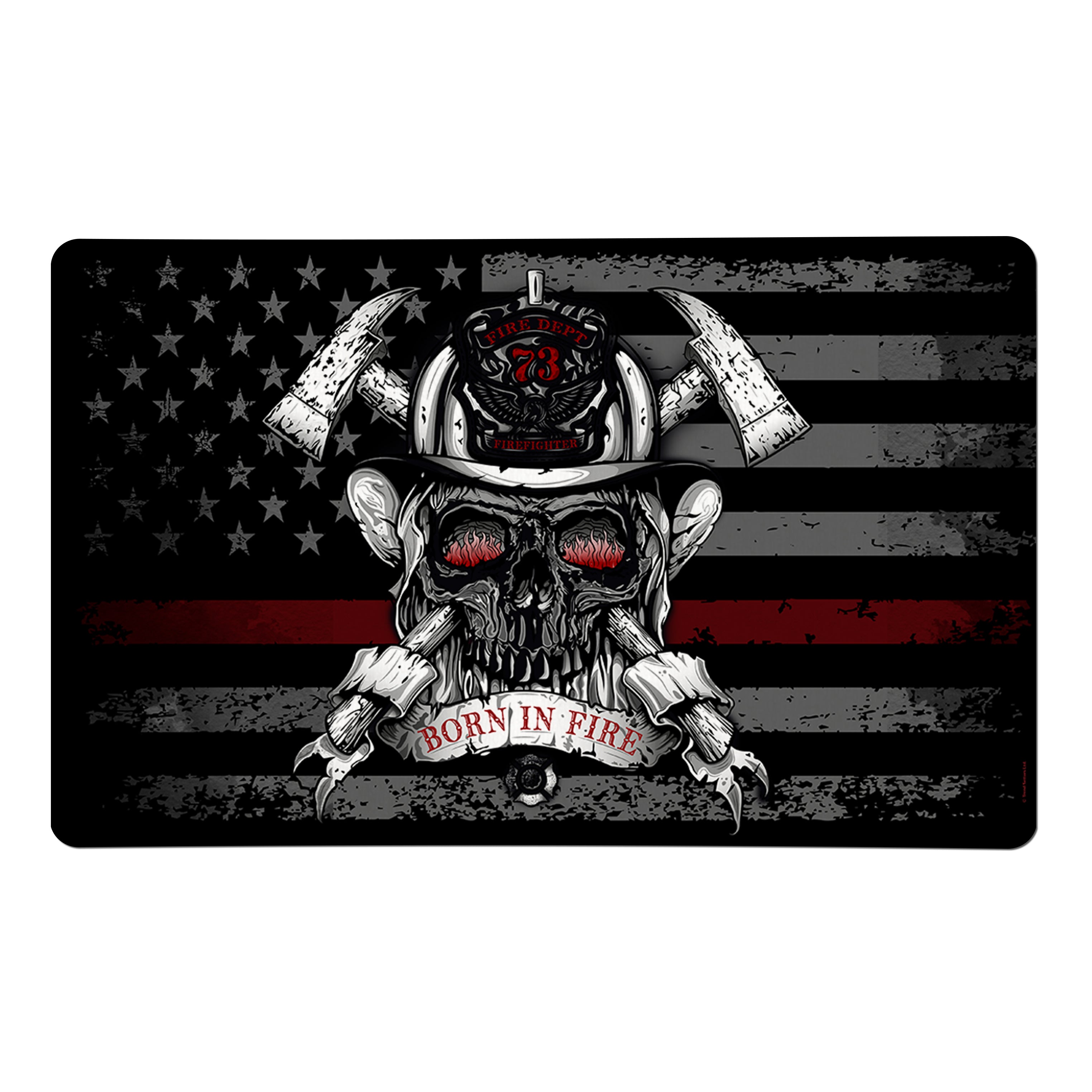 Career Collection (Firefighter) Cleaning Mat PLM1610034