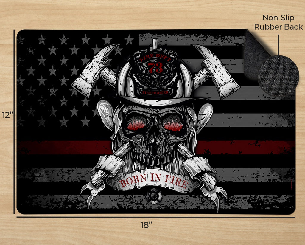 Career Collection (Firefighter) Cleaning Mat PLM1610034