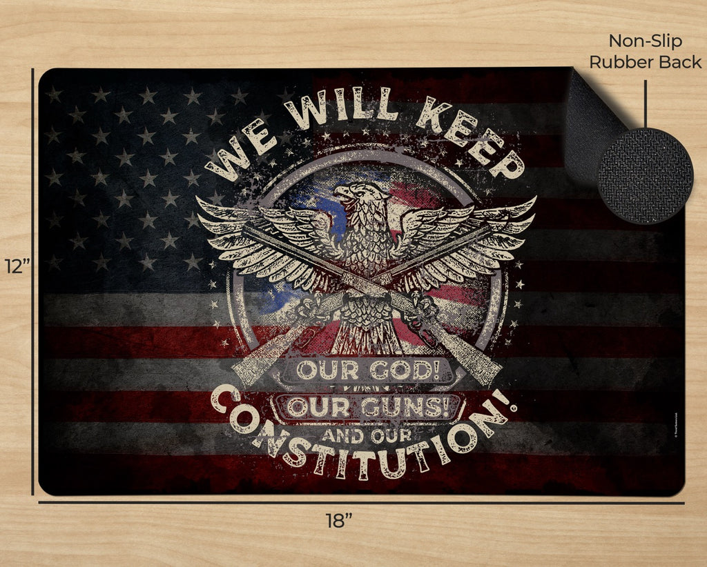 Patriotic Collection (Keep Our Constitution) Cleaning Mat PLM1610036