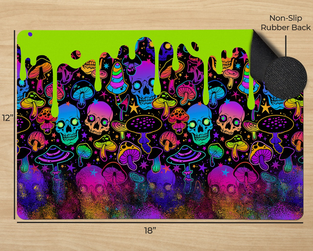 Trend Setters (Trippy Skulls) Rolling Mat PLM1610038