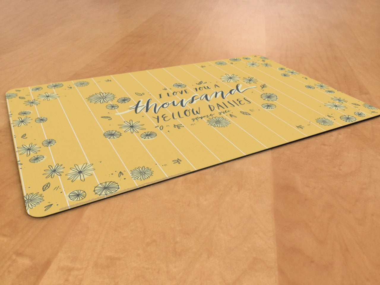 Gilmore Girls (I Love You A Thousand Yellow Daisies) 18” x 12” Desk Mat PLM1610044