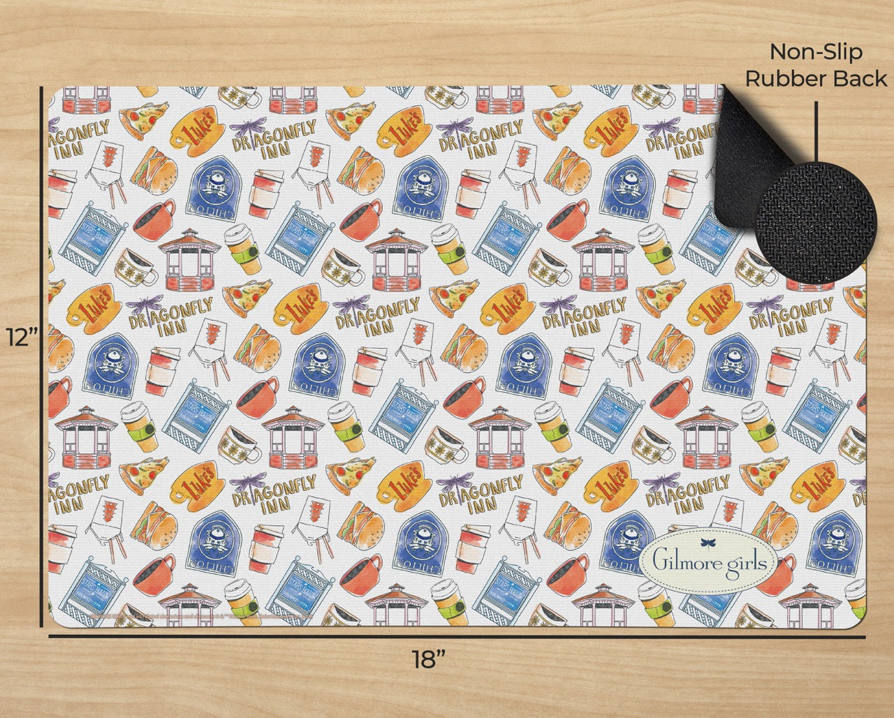 Gilmore Girls (Stars Hollow Essentials) 18” x 12” Desk Mat PLM1610045