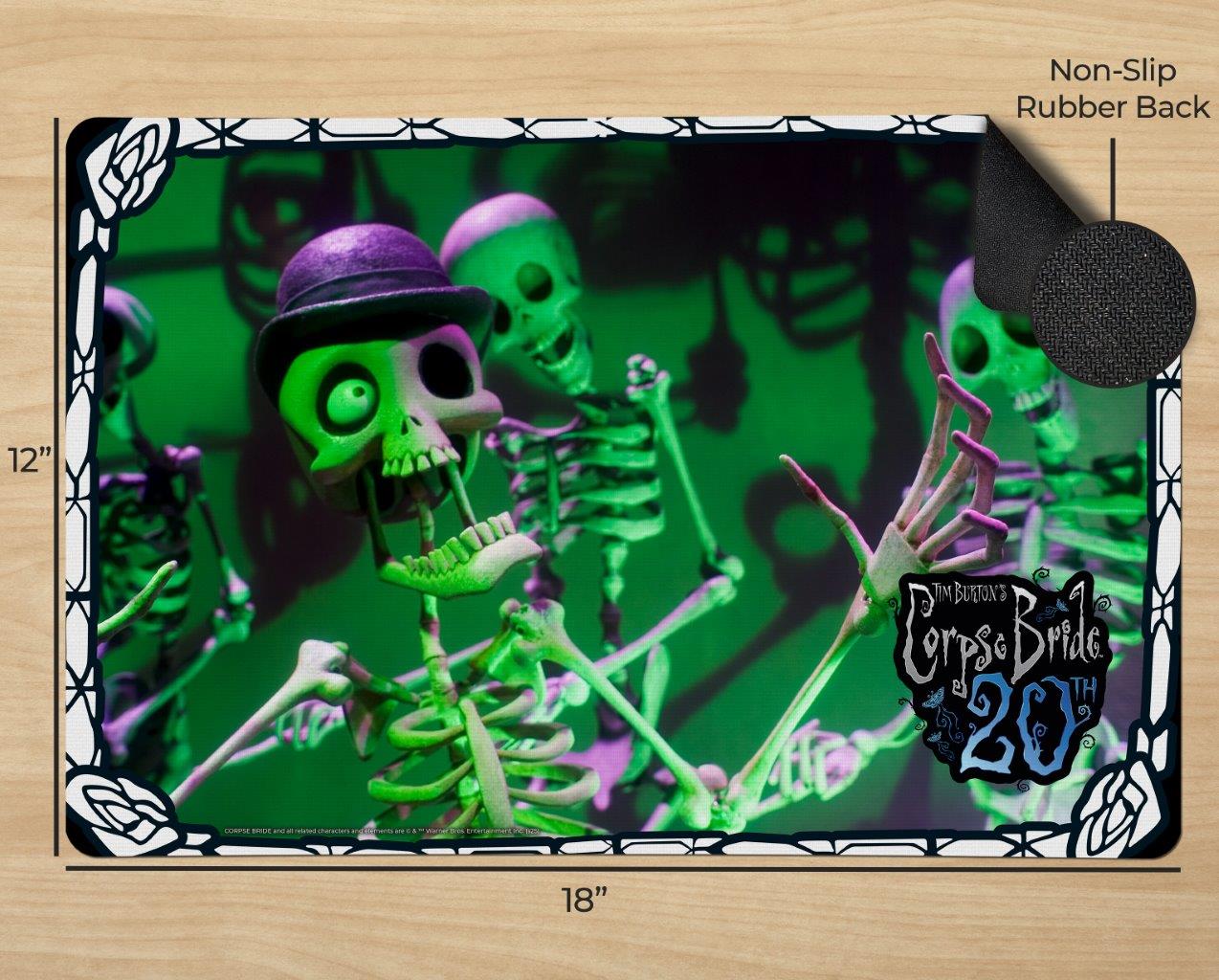 Corpse Bride (Skeletons) 18” x 12” Desk Mat PLM1610046