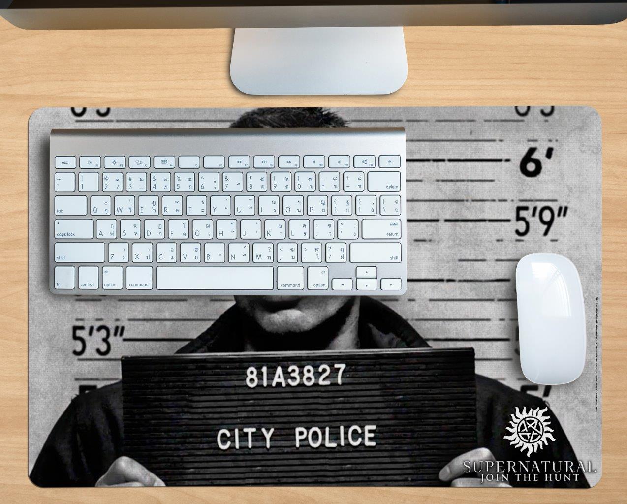 Supernatural (Dean’s Mugshot) 18” x 12” Desk Mat PLM1610052