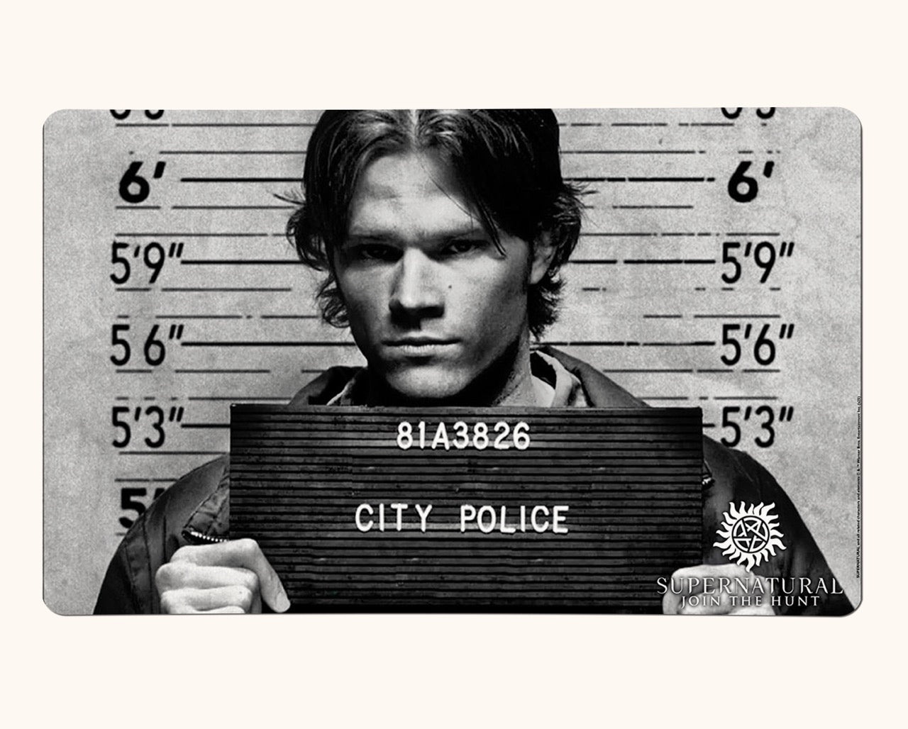 Supernatural (Sam’s Mugshot) 18” x 12” Desk Mat PLM1610053