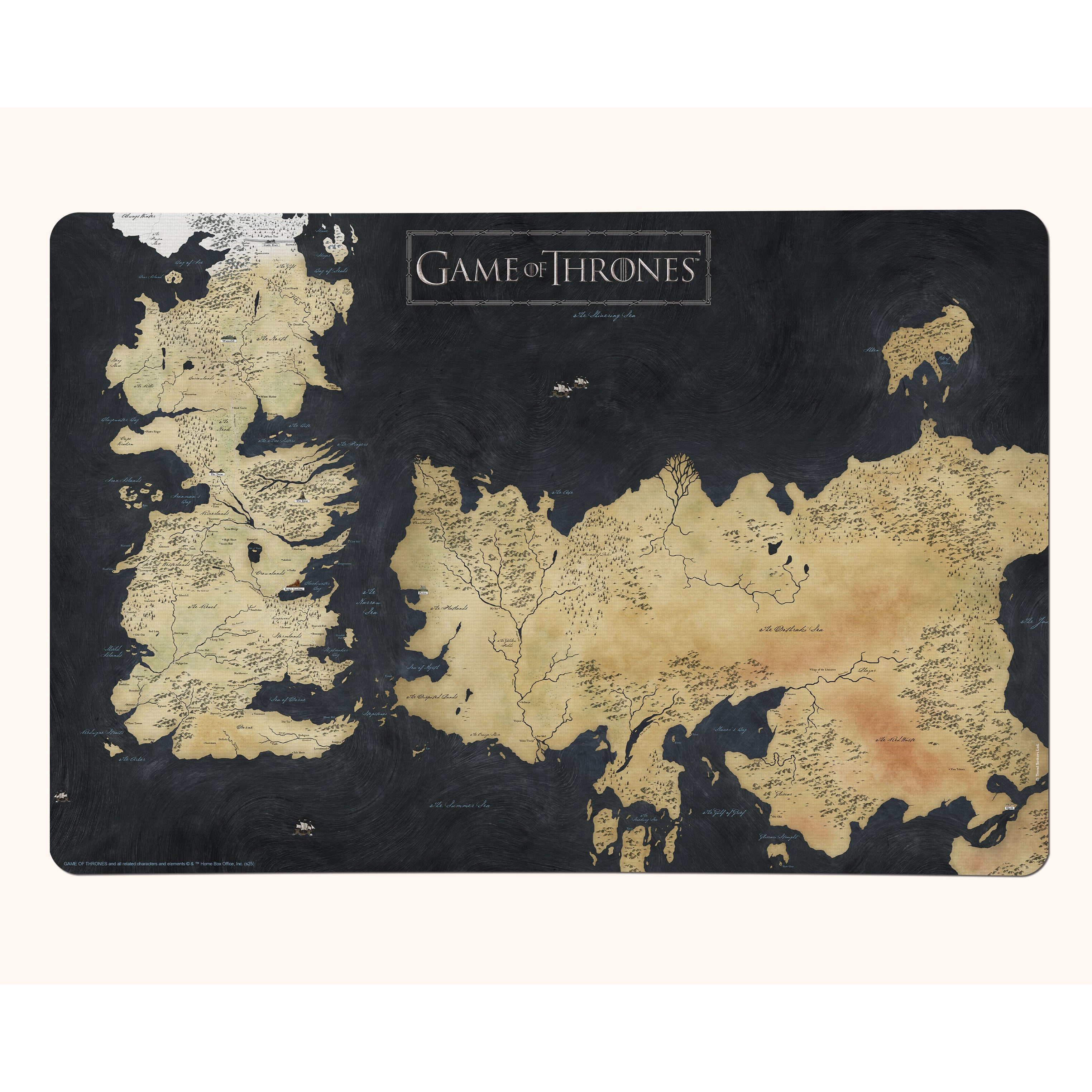 Game of Thrones (Westeros Map) 18” x 12” Desk Mat PLM1610055