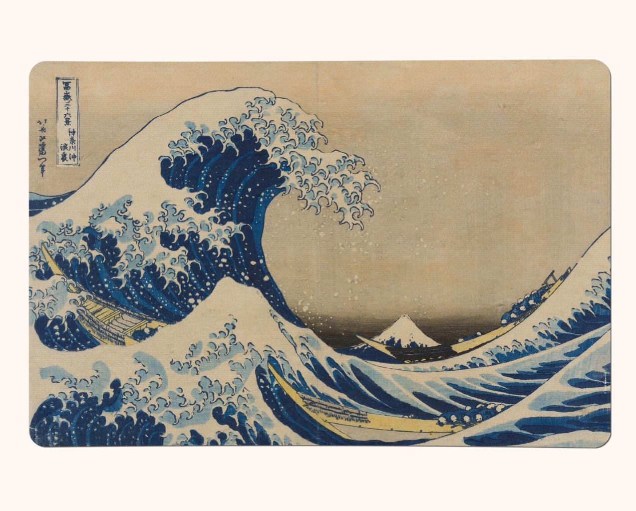 Trend Setters Original (Under the Wave off Kanagawa – Hokusai) 18” x 12” Desk Mat PLM1610056