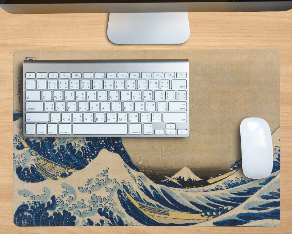 Trend Setters Original (Under the Wave off Kanagawa – Hokusai) 18” x 12” Desk Mat PLM1610056