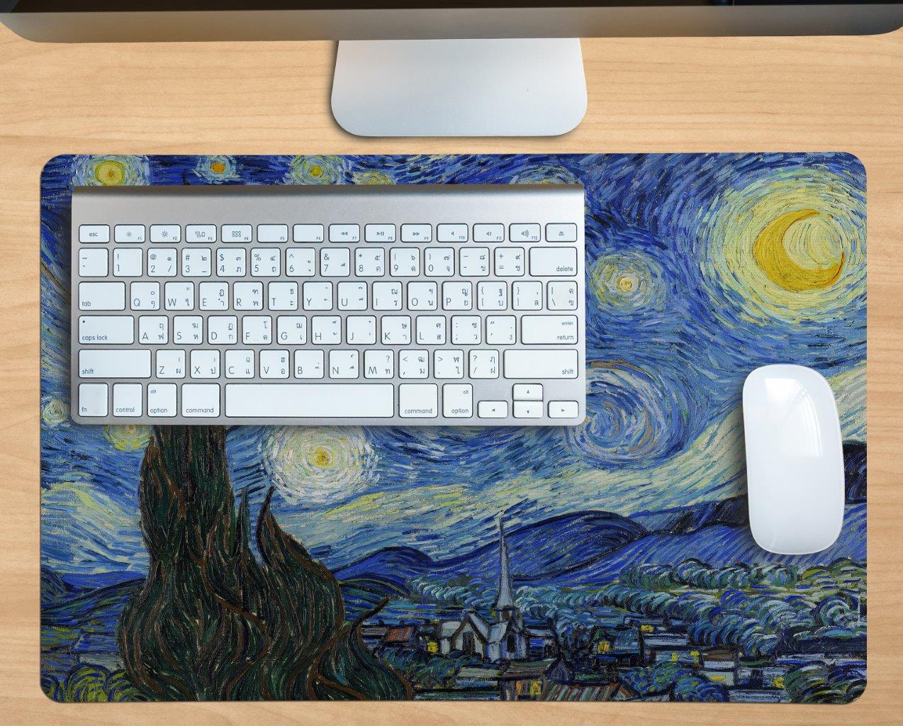 Trend Setters Original (Starry Night – Van Gogh) 18” x 12” Desk Mat PLM1610057