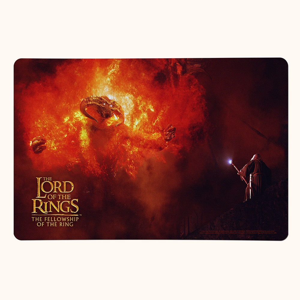 The Lord of the Rings (Balrog vs Gandalf) 18” x 12” Desk Mat PLM1610059