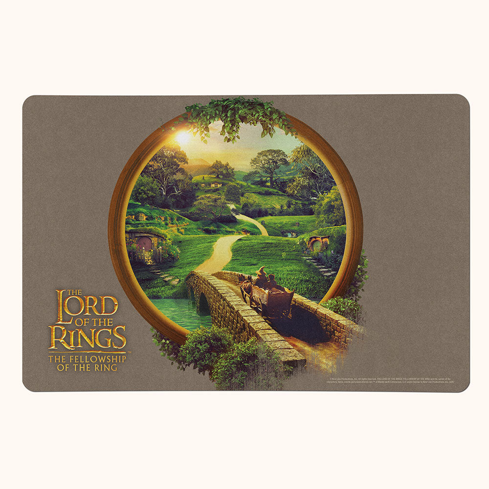 The Lord of the Rings: The Fellowship of the Ring (Hobbiton) 18” x 12” Desk Mat PLM1610060