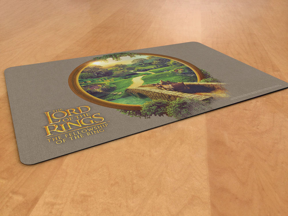 The Lord of the Rings: The Fellowship of the Ring (Hobbiton) 18” x 12” Desk Mat PLM1610060