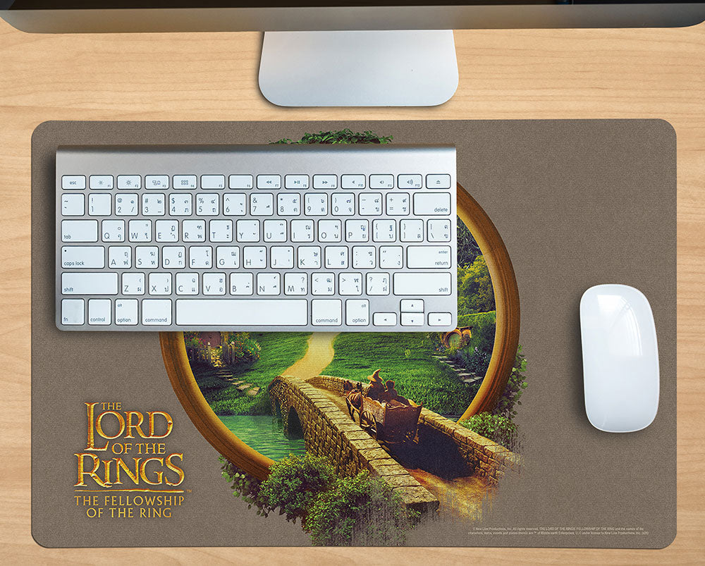 The Lord of the Rings: The Fellowship of the Ring (Hobbiton) 18” x 12” Desk Mat PLM1610060