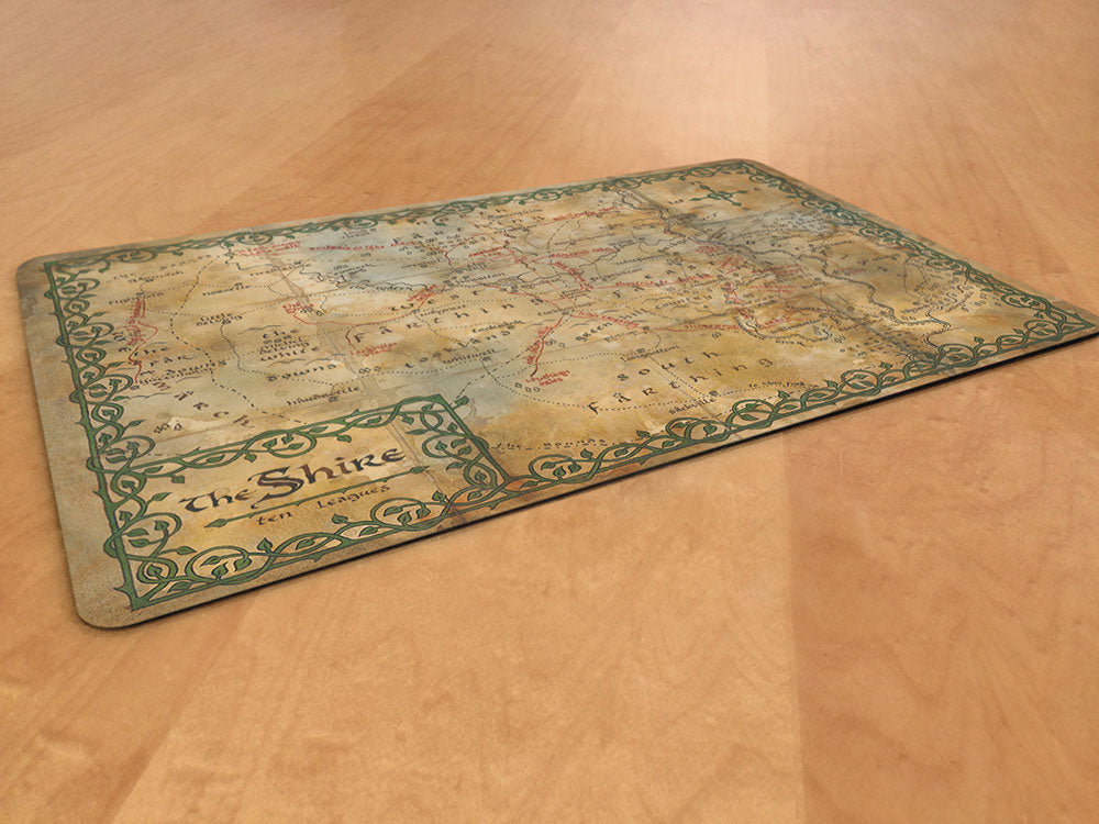 The Hobbit: An Unexpected Journey (The Shire Map) 18” x 12” Desk Mat PLM1610061